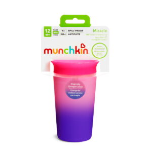 Κύπελο Miracle 360° Munchkin Color Changing Cup 296ml Pink